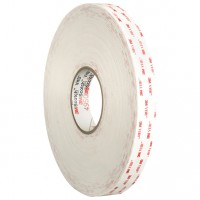 3M VHB White Acrylic Foam Tape 25mm x 33m - DT495030256